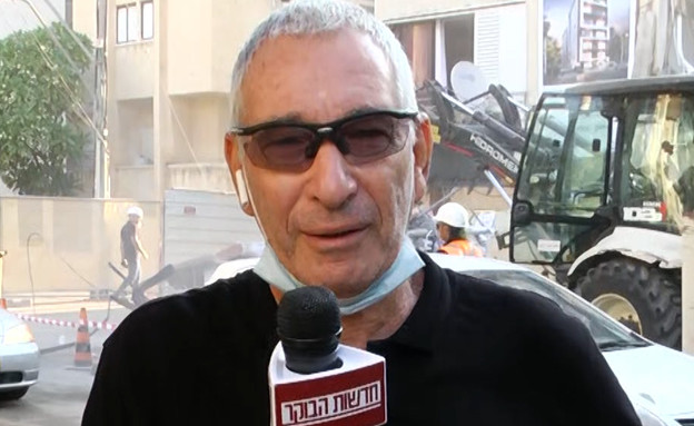 פונה מהבניין שקרס ברעננה - ואיבד את הכל