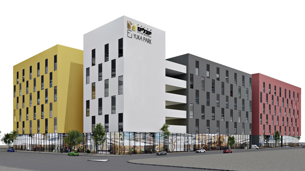 המתחם הלוגיסטי שתקים יובלים בסגולה. הדמייה המתחם הלוגיסטי שתקים יובלים בסגולה. הדמייה