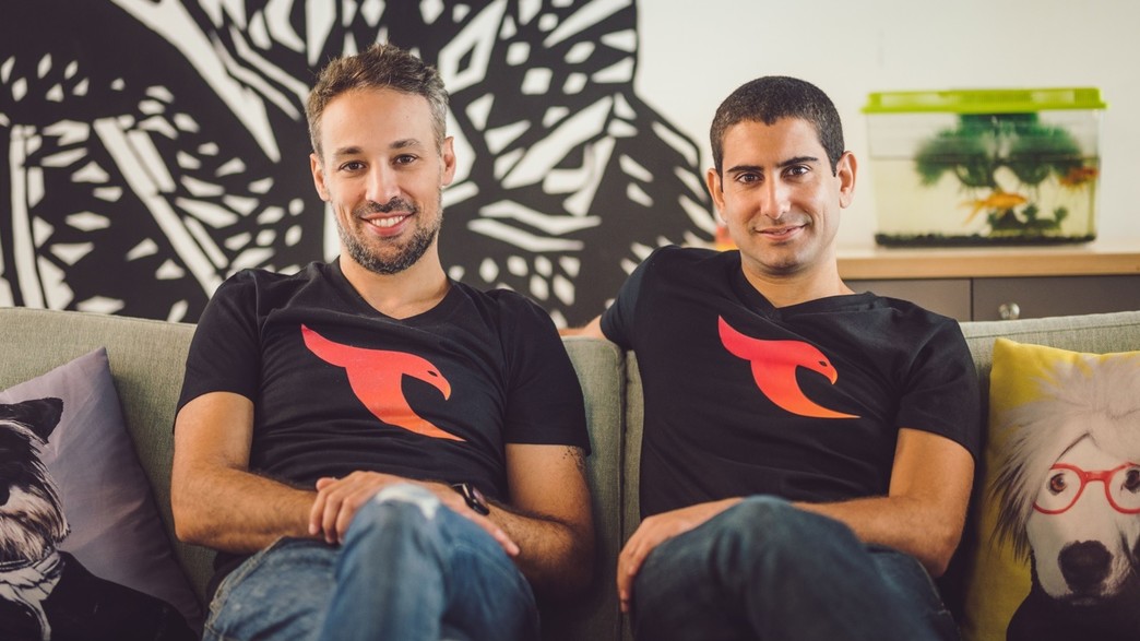 מייסדי טאלון. מימין: עופר בן-נון ואוהד בוברוב