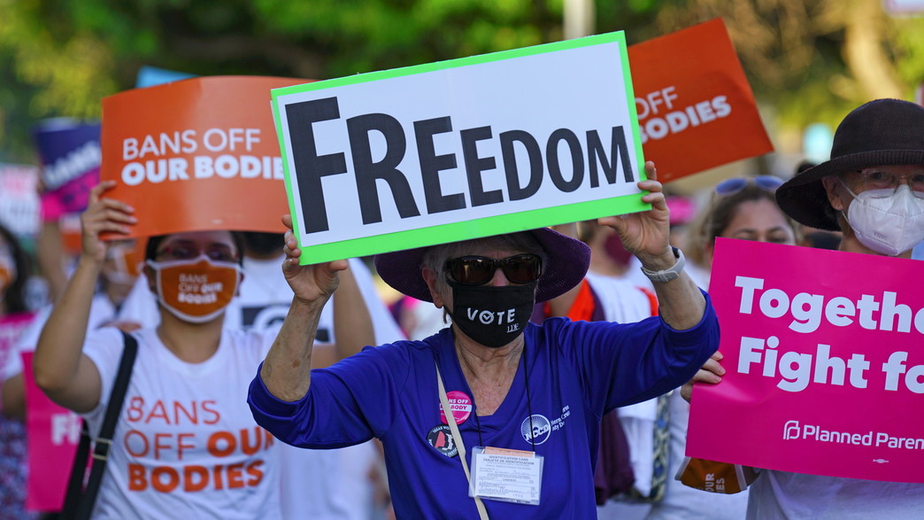 מחאה נגד חוק ההפלות בטקסס