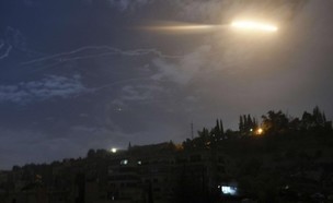 תקיפה בסוריה (צילום: ללא)