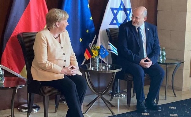 פגישת ראש הממשלה עם קנצלרית גרמניה   אנגלה מרקל ‎