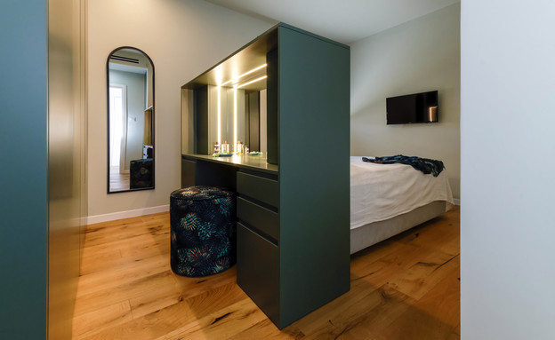 חדרי שינה קטנים, עיצוב שרי גבעון - 2 (צילום: יואל אליווה)