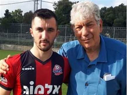 אוזבולט עם כץ. מחפש לחזור לרמה הגבוהה (האתר הרשמי של הפועל חיפה)