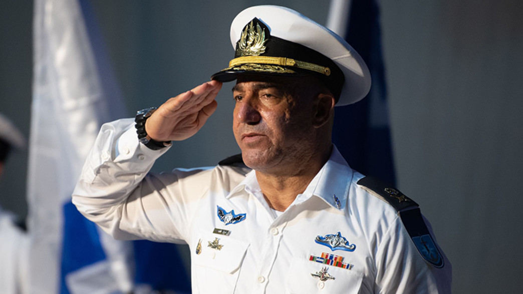מפקד חיל הים אלוף דוד סער סלמה (צילום: זרוע הים)