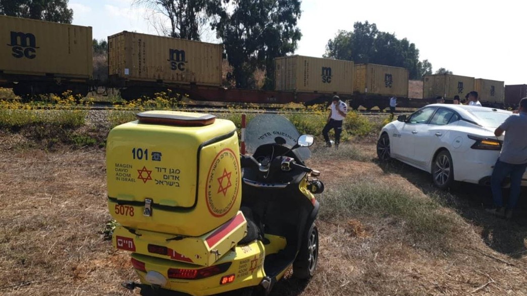 זירת תאונת הרכבת זירת תאונת הרכבת