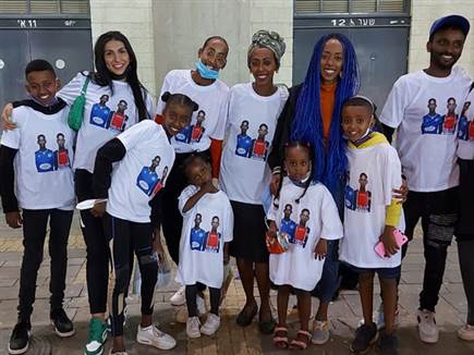 משפחת דניאל. עבורם היה זה ערב מרגש במיוחד