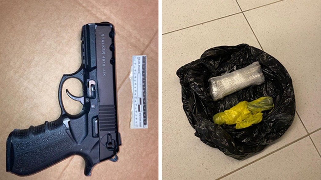 המשטרה חשפה מטען חבלה נשק וסמים בבית בבת ים