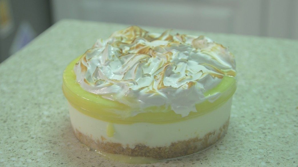 עוגה בכפית -  מוס ריקוטה לימון