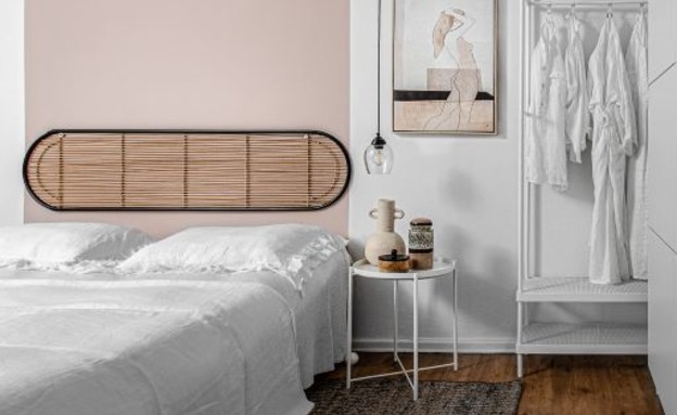 עיצוב חדר שינה,עיצוב מזי מיכאל, סטיילינג לינוי ודרור באדיבות נירלט (צילום: לינוי ודרור באדיבות נירלט)