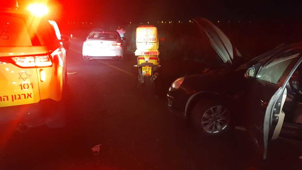 תאונת דרכים בכביש 7 סמוך למחלף גדרה