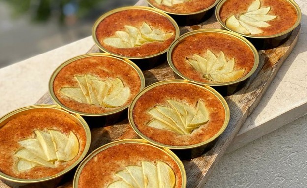 עוגת מייפל ותפוחים (צילום: תומר אומנסקי)