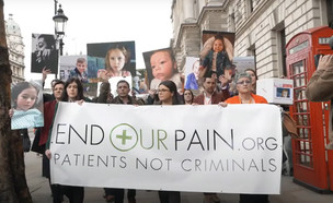 מחאת End Our Pain (צילום: מתוך חשבון ה-youtube של End Our Pain)