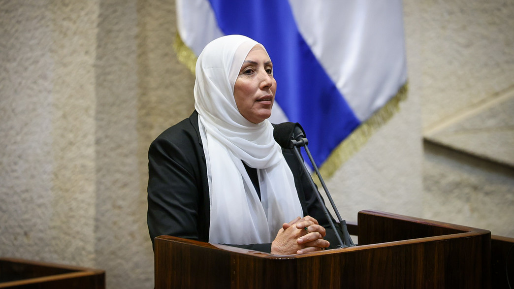 אימאן חטיב-יאסין במליאת הכנסת - דיוני התקציב