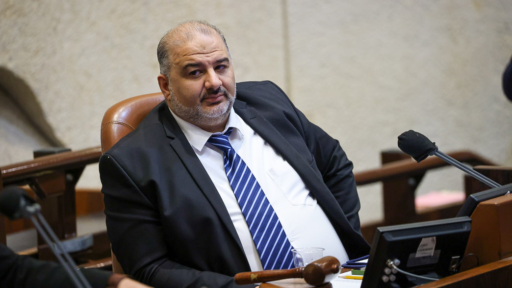 מנסור עבאס במליאת הכנסת - דיוני התקציב