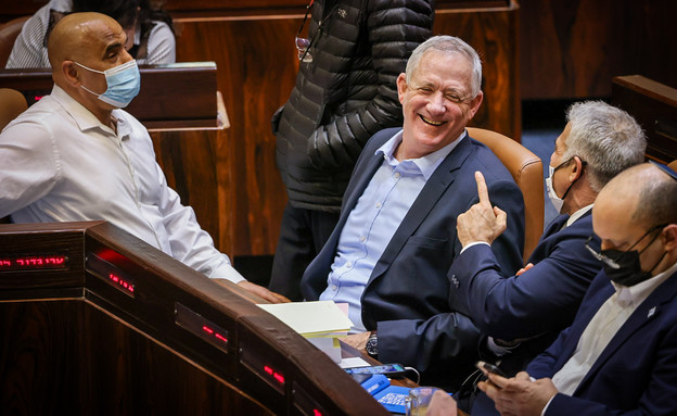הכנסת הצביעה על תקציב המדינה 2021-2022 במליאה (צילום: נועם מושקוביץ, דוברות הכנסת)