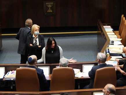הכנסת הצביעה על תקציב המדינה 2021-2022 במליאה (צילום: דני שם טוב, דוברות הכנסת)