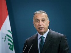 ראש ממשלת עירק מוסטפא אל-כאזימי (צילום: reuters)