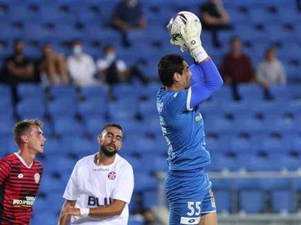 גם לשוערים לא היתה הרבה עבודה (דני מרון)