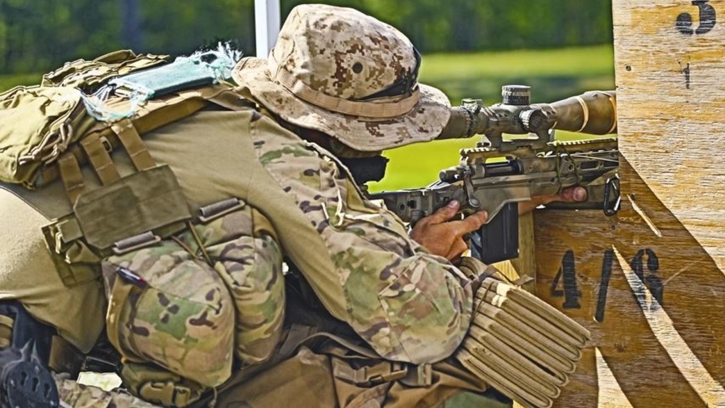 הכשרת צלפים  (צילום: U.S. Marine Corps/Cpl. Ethan Green)