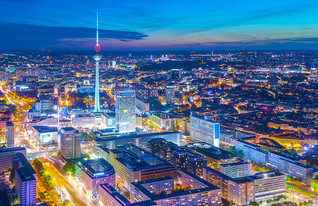 התצפית ממגדל פרנסטורם, ברלין (צילום: immodium, shutterstock)