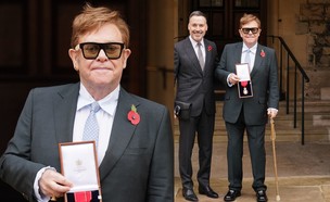 אלטון ג'ון (צילום: (Photo by Dominic Lipinski - WPA Pool/Getty Images)