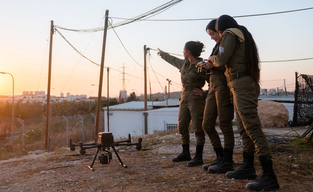 היחידה בפעולה (צילום: דובר צה