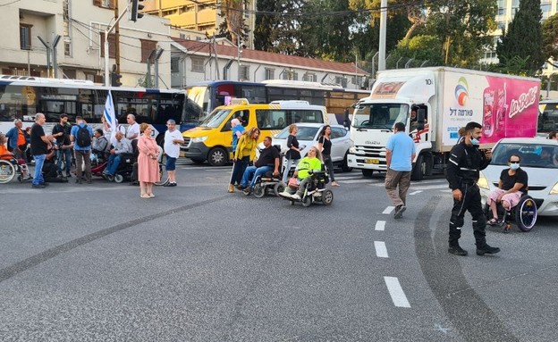  הפגנת הנכים, צומת עזריאלי