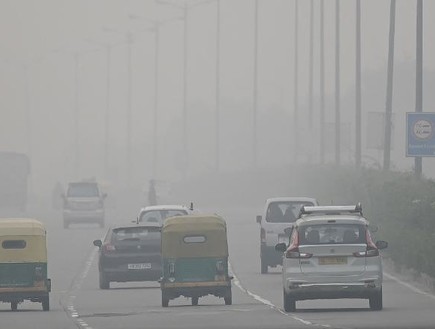 זיהום אוויר חריג בדלהי (צילום: cnn)