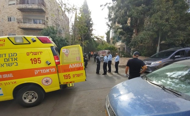אירוע ירי בירושלים, סמוך למלון אוריינט (צילום: הלל מאיר, TPS)
