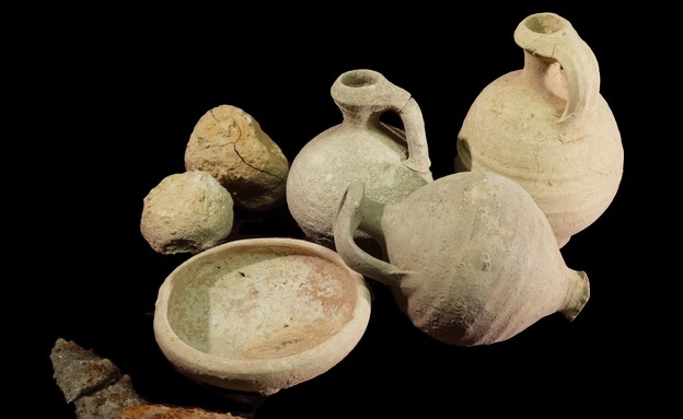 ממצאים שנחשפו באתר (צילום: דוידה דגן -אייזנברג, רשות העתיקות)