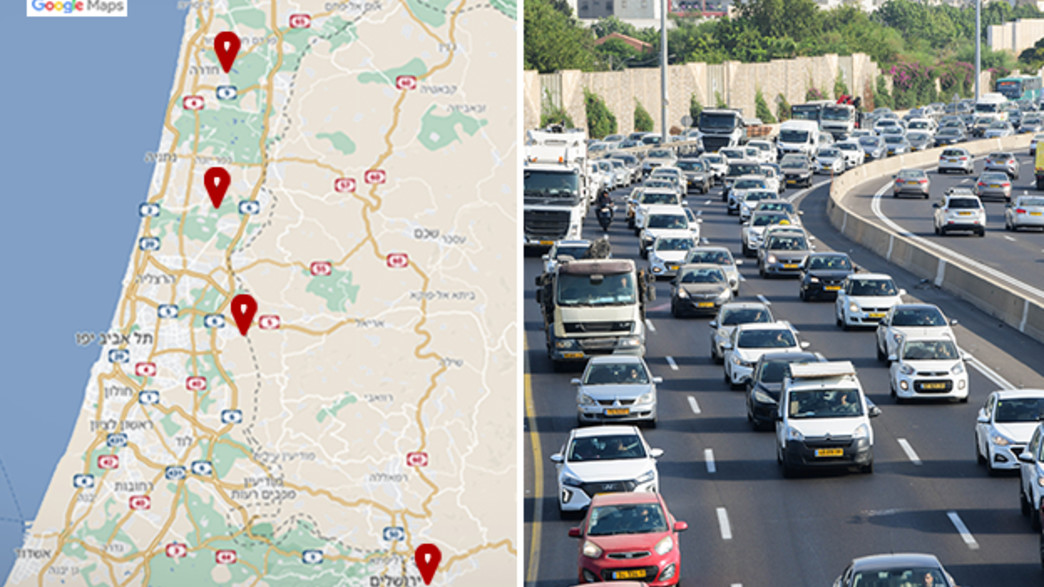 השכונות עם בעיית התחבורה הגדולה ביותר השכונות עם בעיית התחבורה הגדולה ביותר