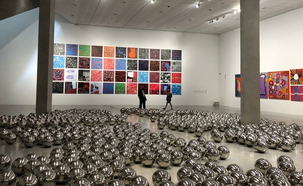 התערוכה של יאיו קוסאמה, מוזיאון תל אביב (צילום: n12)
