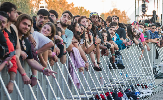 הקהל באסטרוורלד לפני האסון (צילום: Photo by Rick Kern/Getty Images)