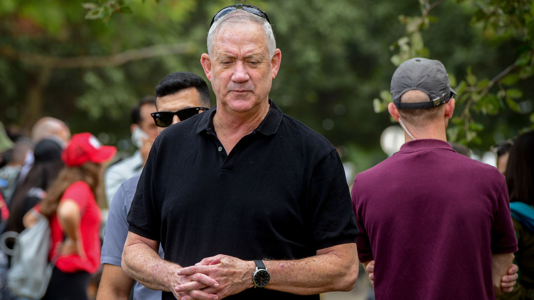 שר הביטחון בני גנץ