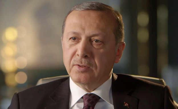נשיא טורקיה בראיון בלעדי (צילום: מתוך עובדה, שידורי קשת)