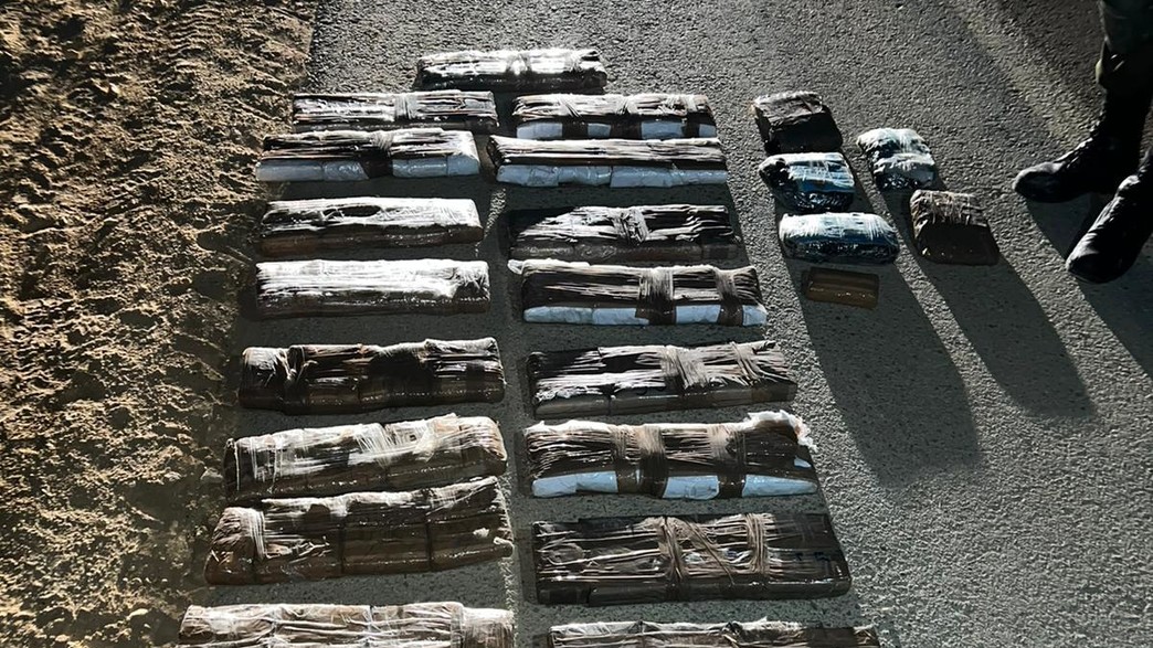 סמים שנתפסו בגבול מצרים