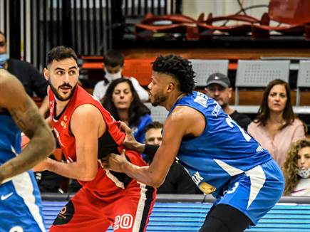 משחק מצוין לגבוה של האדומים. זמלנסון (קרדיט: מנהלת הליגה)