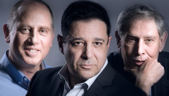 מייסדי החברה תמיר פרדו, נעם ארז ובועז גורודיסקי