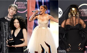 טקס פרסי המוזיקה של אמריקה (צילום: Axelle-Bauer-Griffin-FilmMagic | Amy Sussman-Getty Images | Frazer Harrison-Getty Images for MRC)