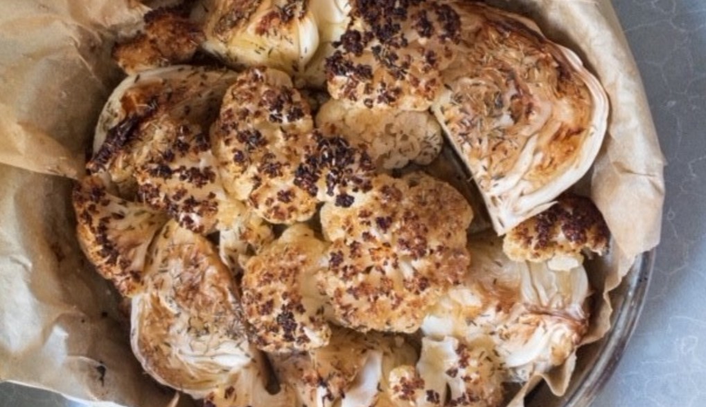 כרוב וכרובית בתנור כרוב וכרובית בתנור