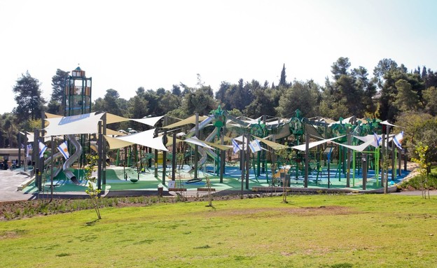 גן סאקר לאחר השיפוץ (צילום: ארנון בוסאני, עיריית ירושלים)