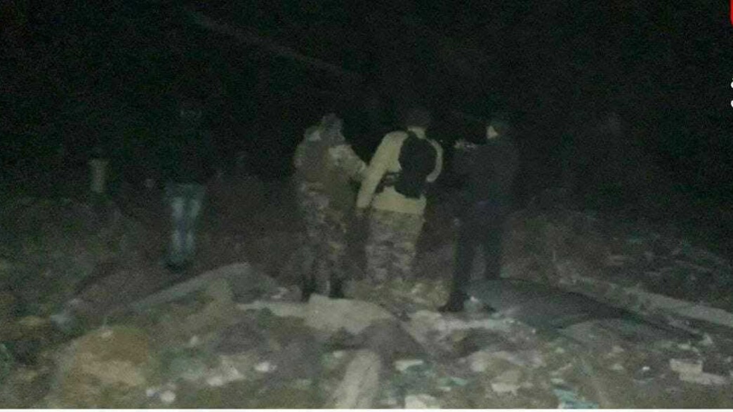 הטלוויזיה הסורית על התקיפה בחומס הטלוויזיה הסורית על התקיפה בחומס