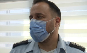 פרדי בן שטרית, מפקד כלא גלבוע, מעיד בועדת החקירה  (צילום: חדשות 12)
