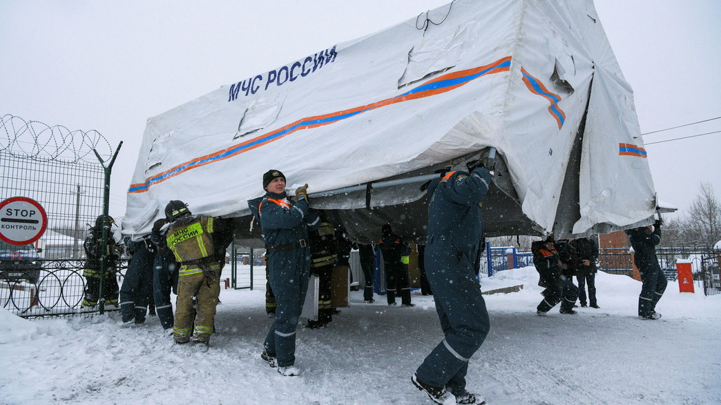 אסון במכרה פחם ברוסיה