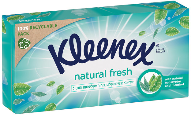 חיתוכים 281121- kleenex natural fresh, (צילום: יחצ)