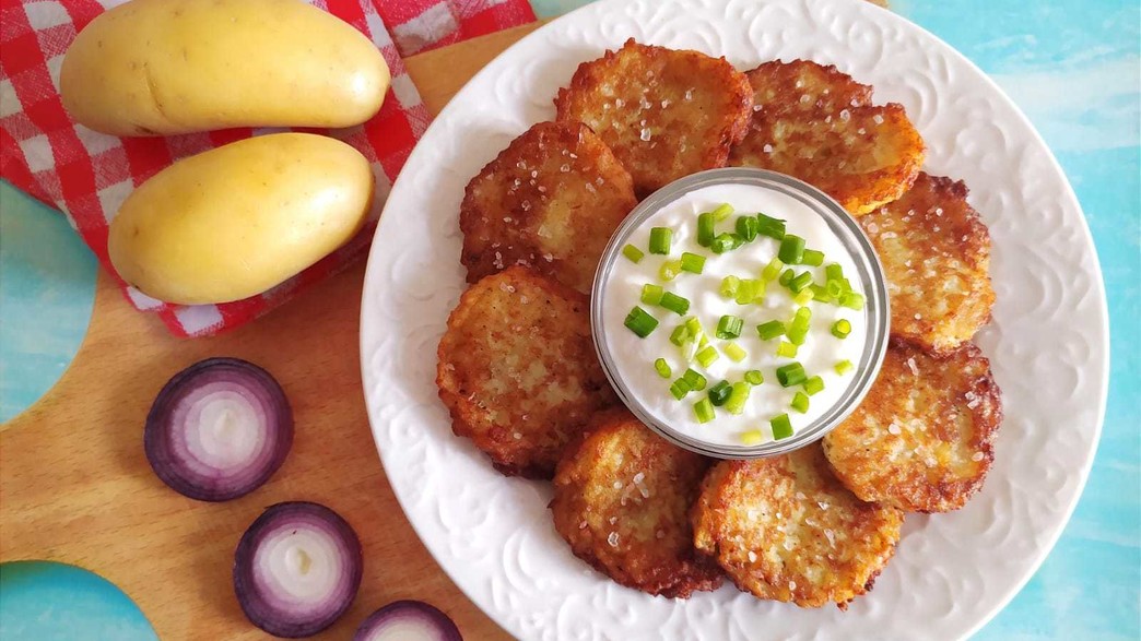 לביבות במרקם עדין של קרן ארגמן לביבות במרקם עדין של קרן ארגמן