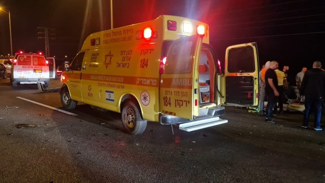 תאונת דרכים בכביש 1