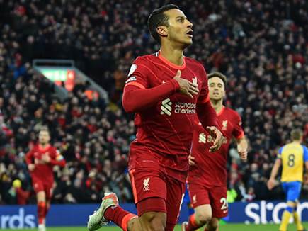 טיאגו. שער שני בשבוע לא בא ברגל (GETTY)