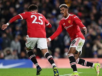 סאנצ'ו. שער בכורה בליגה (Getty)